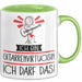 Geschenk für Gitarrenvirtuosin Tasse Lustige Geschenkidee Geburtstag Ich Bin Gitarrenvirtuosin Ich Darf Das Grün Trendation