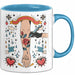 Tätowierer Tasse Geschenk Lustige Geschenkidee Spruch Für Tattoo Künstler Blau Trendation