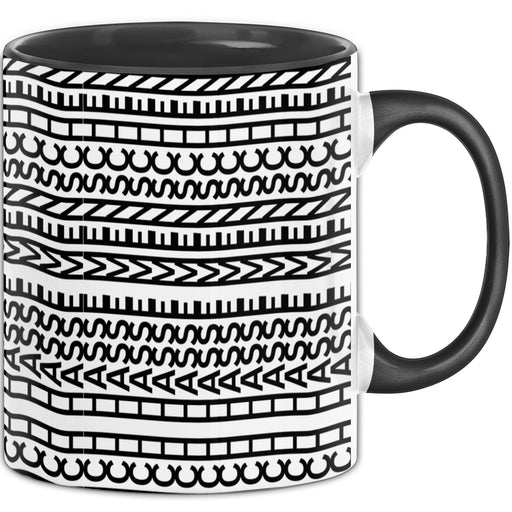 Ich Hasse Menschen Tasse Lustiges Geschenk Allover-Print Quer Lesen Trendation