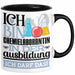Chemielaborantin Ausbildung Start Geschenk Tasse Ich Bin Chemielaborantin In Der Ausbildung Ich Darf Das Kaffee-Becher Geschenkidee Schwarz Trendation