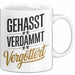 Onkel Sarkastisch Sarkasmus Tasse Geschenk Lustige Geschenkidee Spruch Gehasst Verdammt Vergöttert Weiß Trendation