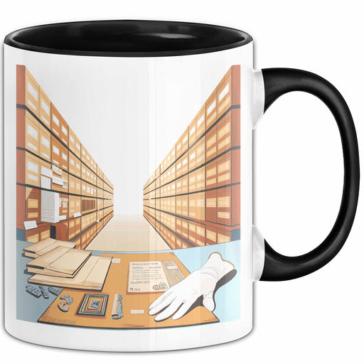 Archivar Tasse Geschenk Lustige Geschenkidee Spruch Für Akten Bewahrer Trendation