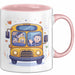 Busfahrer Tasse Geschenk Lustige Geschenkidee Spruch Für Öffentlichen Verkehr Helden Rosa Trendation