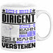 Dirigent Geschenk Tasse Lustige Geschenkdiee für einen Dirigent Geburtstag Ich Bin Dirigent Ich Kann Es Dir Erklären Aber Nicht Für Dich Verstehen Weiß Trendation