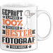 Fotograf Geschenk Lustiger Spruch für Fotograf Geschenkidee Bester Fotograf Der Welt Weiß Trendation