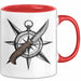 Survivalist Tasse Geschenkidee für Prepper und Outdoor Fans Rot Trendation