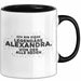 Alexandra Tasse Ich Bin Diese Legendaere Alexandra, Von Der Alle Reden Schwarz Trendation