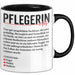 Pflege Krankenschwester Wertschätzung Tasse Geschenk Lustige Geschenkidee Spruch Pflegerin Trendation