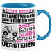 Geländewagenfahrer Geschenk Tasse Lustige Geschenkdiee für einen Geländewagenfahrer Geburtstag Ich Bin Geländewagenfahrer Ich Kann Es Dir Erklären Aber Nicht Für Dich Verstehen Blau Trendation