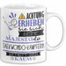 Taekwondo-Kämpferin Tasse Geschenk Lustiger Spruch Bitte Erheben Sie Sich Seine Majestät Die Taekwondo-Kämpferin Betritt Den Raum Weiß Trendation