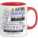 Outdoor-Köchin Tasse Geschenk Lustiger Spruch Bitte Erheben Sie Sich Seine Majestät Die Outdoor-Köchin Betritt Den Raum Rot Trendation