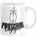 Katzen Tasse Pauschal Dagegen Katze Katzenliebhaber Kater Geschenk Miau Katzenbesitzerin Geschenkidee Humor Kaffee-Becher Weiß Trendation