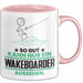 Wakeboarder Geschenk Tasse So Gut Kann Nur Ein Wakeboarder Aussehen Geschenkidee Kaffee-Becher Rosa Trendation