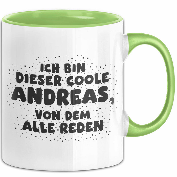 Andreas Tasse Ich Bin Dieser Coole Andreas, Von Dem Alle Reden Geschenk