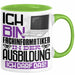 Fachinformatiker Ausbildung Tasse Geschenk Ich Bin Fachinformatiker In Der Ausbildung Ich Darf Das Geschenkidee Spruch Grün Trendation