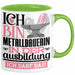 Metallbauerin Ausbildung Start Geschenk Tasse Ich Bin Metallbauerin In Der Ausbildung Ich Darf Das Kaffee-Becher Geschenkidee Grün Trendation