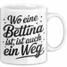 Bettina Tasse Geschenk Wo Eine Bettina Ist Ist Auch Ein Weg Geschenkidee Becher mit Name Weiß Trendation