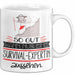 Survival-Expertin Geschenk Tasse So Gut Kann Nur Eine Survival-Expertin Aussehen Geschenkidee Geburtstag Weihnachten Lustig Weiß Trendation