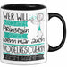 Vogelrescuerin Tasse Geschenk Spruch Wer Will Schon Prinzessin Sein Wenn Man Auch Vogelrescuerin Sein Kann Trendation