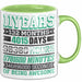 11. Geburtstag Tasse Geschenk Jungs Mädchen Becher Lustig Grün Trendation