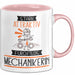 Mechanikerin Tasse Geschenk Becher Stark Attraktiv Furchtlos Mechanikerin Lustige Geschenkidee Rosa Trendation