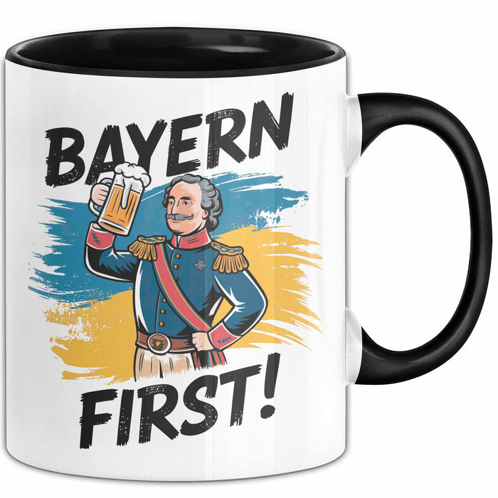 Deutschland München Bayern Bayerisch Tasse Geschenk Lustige Geschenkidee Spruch Bayern Zuerst Trendation