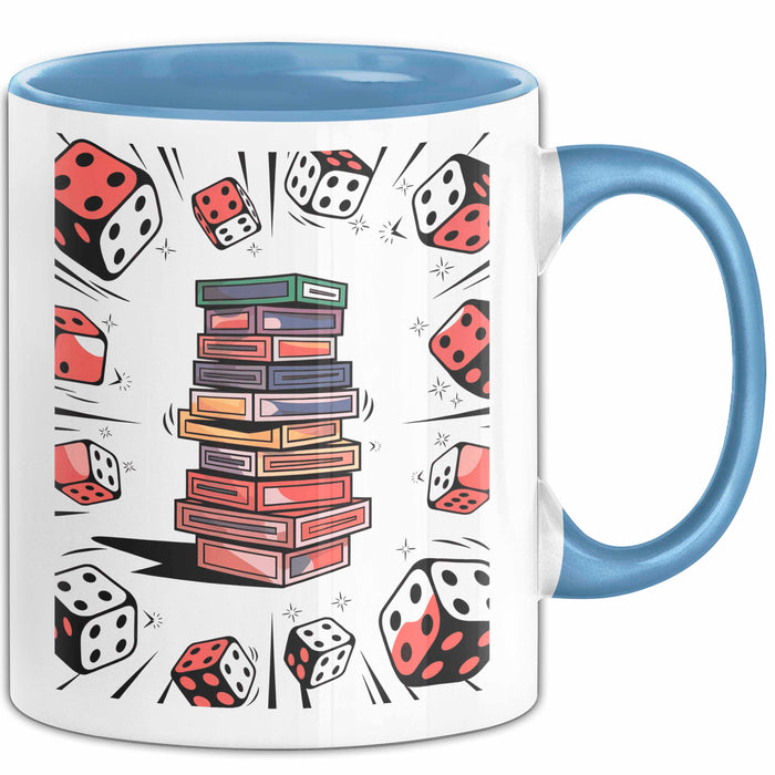 Brettspiel Fan Tasse Geschenk Lustige Geschenkidee Spruch Für Tischspiel Spieler Blau Trendation