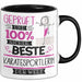 Karatesportlerin Geschenk Becher Tasse Gott Schuf Alle Menschen Gleich Nur Die Besten Durfeten Karatesportlerin Werden Geschenkidee Lustig Trendation