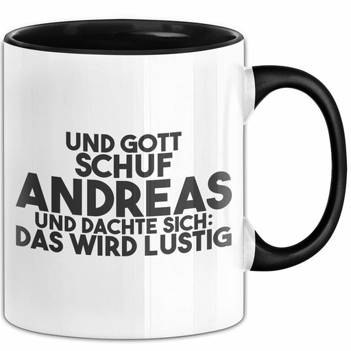 Andreas Tasse Und Gott Schuf Andreas Und Dachte Sich: Das Wird Lustig Schwarz Trendation