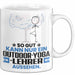 Outdoor-Yoga-Lehrer Geschenk Tasse So Gut Kann Nur Ein Outdoor-Yoga-Lehrer Aussehen Geschenkidee Kaffee-Becher Weiß Trendation