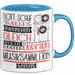 Musiksammlerin Geschenk Becher Tasse Gott Schuf Alle Menschen Gleich Nur Die Besten Durfeten Musiksammlerin Werden Geschenkidee Lustig Blau Trendation