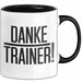 Fußballtrainer Fußballteam Tasse Geschenk Lustige Geschenkidee Spruch Danke Trainer Trendation
