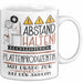 Plattenproduzentin Tasse Geschenk Lustig Abstand Halten Hochleistungs-Plattenproduzentin Mit Drang Zur Perfektion Bei Der Arbeit Weiß Trendation