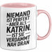 Katrin Tasse Geschenk Niemand Ist Perfekt Katrin Verdammt Nah Dran Geschenkidee Rosa Trendation