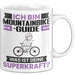 Mountainbike-Guide Tasse Geschenk für Mountainbike-Guide Geburtstag Lustiger Spruch Kaffee-Becher Was Ist Deine Superkraft Weiß Trendation