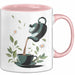 Tee Trinker Tasse Geschenk Lustige Geschenkidee Spruch Für Tee Liebhaber Rosa Trendation