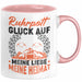 Ruhrpott Tasse Geschenk Glück Auf Meine Liebe Meine Heimat Essen Duisburg Bochum Dortmund Oberhausen Hagen Städte Tassen Rosa Trendation