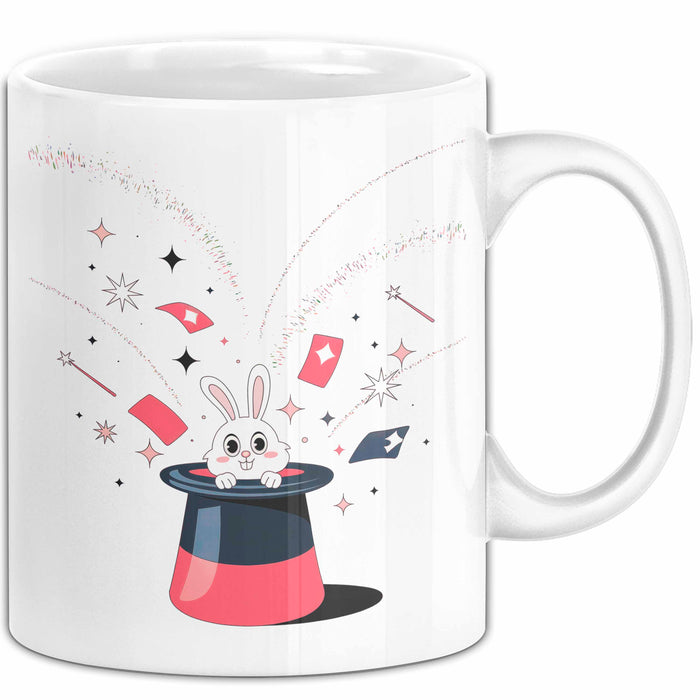 Zauberer Tasse Geschenk Lustige Geschenkidee Spruch Für Magie Fans Weiß Trendation