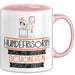 Hundefrisörin Weil Es Keinen Schöneren Beruf Gibt Tasse Geschenk für Eine Hundefrisörin Lustig Rosa Trendation