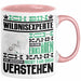 Wildnisexperte Geschenk Kaffee-Tasse Geschenkidee für Wildnisexperte Ich Bin Wildnisexperte Ich Kann Es Dir Erklären Jedoch Nicht Für Dich Verstehen Spruch Lustig Rosa Trendation