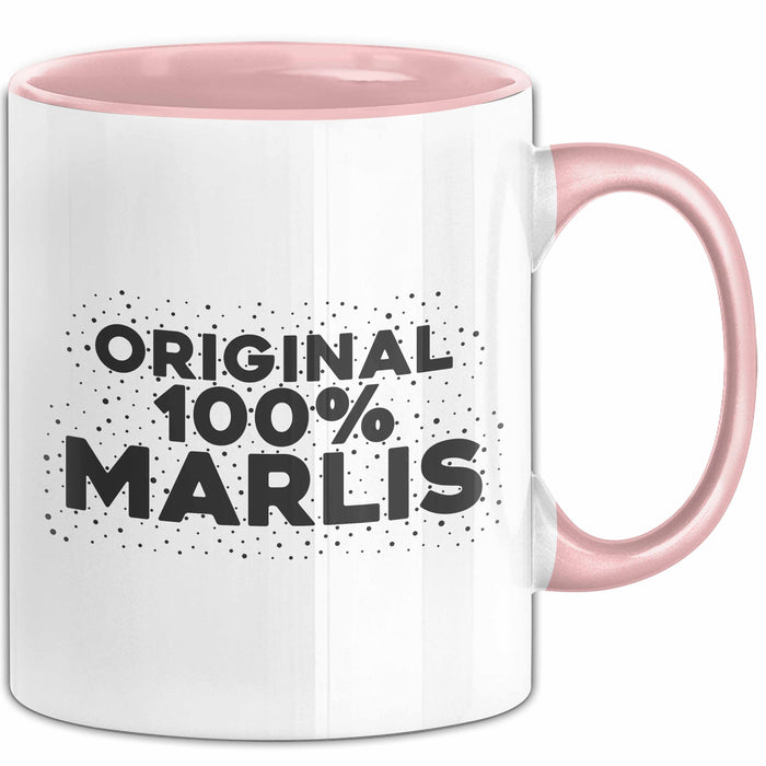 Marlis Tasse Original 100% Marlis Geschenk Rosa Trendation