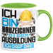 Bauzeichner Ausbildung Tasse Geschenk Ich Bin Bauzeichner In Der Ausbildung Ich Darf Das Geschenkidee Spruch Grün Trendation