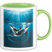 Wal Tier Tasse Geschenk Lustige Geschenkidee Spruch Grün Trendation