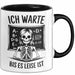 Lehrer Unterricht Tasse Geschenk Lustige Geschenkidee Spruch Ich Warte Bis Es Leise Ist Trendation