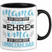 Unbezahlbare Oma Tasse Geschenk Muttertag Spruch Liebevoll Schwarz Trendation