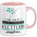 Kletterin Geschenk Tasse So Gut Kann Nur Eine Kletterin Aussehen Geschenkidee Geburtstag Weihnachten Lustig Rosa Trendation
