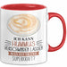 Hummus-Liebhaber Tasse Geschenk Ich Kann Hummus Verschwinden Lassen Was Ist Deine Superkraft Becher Geschenkidee Hummus Kaffee-Becher Rot Trendation