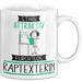 Raptexterin Tasse Geschenk Becher Stark Attraktiv Furchtlos Raptexterin Lustige Geschenkidee Weiß Trendation