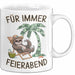 Rentner Pensionär Sarkasmus Tasse Geschenk Lustige Geschenkidee Spruch Für Immer Feierabend Weiß Trendation