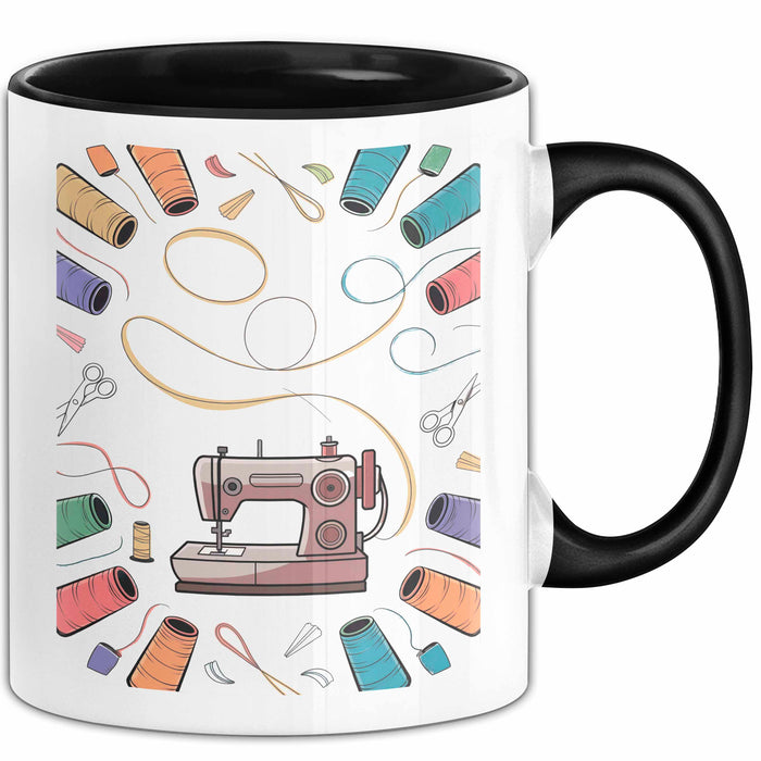 Näh Enthusiast Tasse Geschenk Lustige Geschenkidee Spruch Für Stich Liebhaber Trendation
